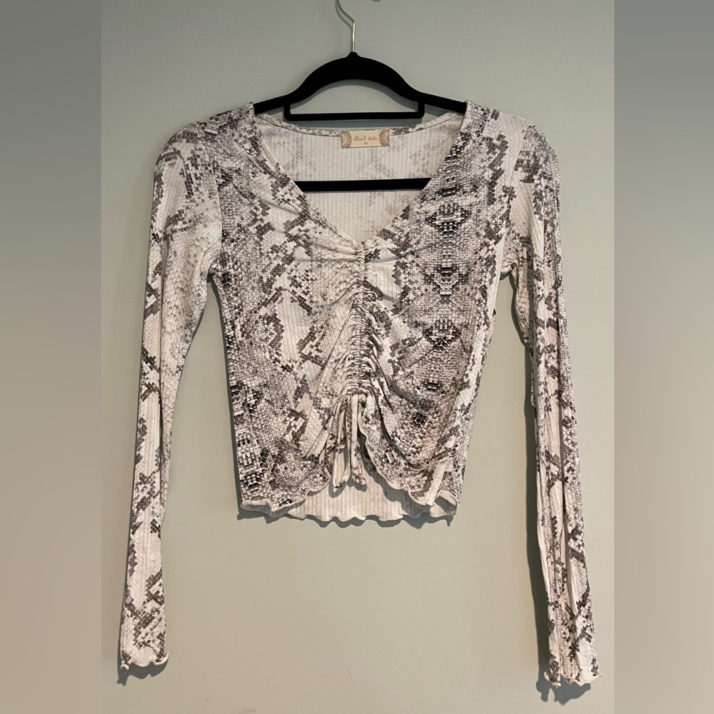 Altar’d State long sleeve crop top